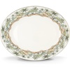 image:imageLenox Serveware British Colonial Serving Platter Oval Shape 1575Inch Porcelain Material Dishwasher Safe Turkey Platter for Thanksgiving Winter Hosting Christmas Serving White 1 PieceLarge Oval Platter