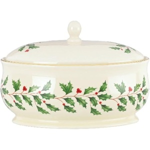 image:imageLenox 893490 Holiday 2Tiered Server Christmas DinnerwareCovered Dish
