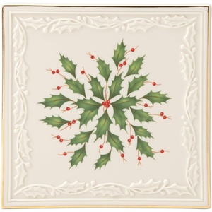image:imageLenox 893490 Holiday 2Tiered Server Christmas DinnerwareTrivet