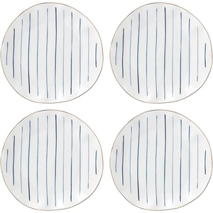 image:imageLenox 895681 Blue Bay White 24Piece Dinnerware SetDinner Plate  Stripes  Set of 4