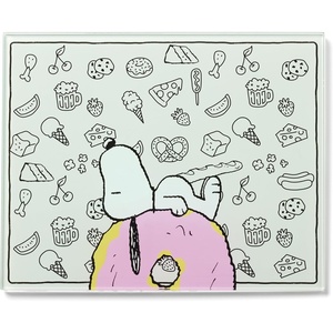 image:imageLenox 897681 Chef Snoopy Figural Utensil Crock 4Piece SetLarge Prep Board