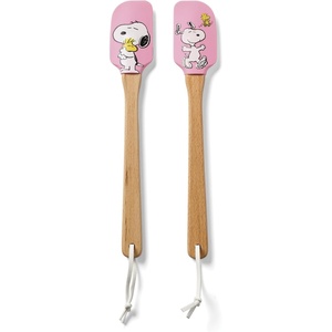 image:imageLenox 897681 Chef Snoopy Figural Utensil Crock 4Piece SetSpatula Set  Pink
