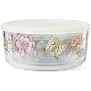 image:imageLenox Butterfly Meadow Insulated Food Container 065 LB Multi4 Sizes in Set 8oz  16oz  32oz   55oz