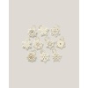 image:imageLenox 884222 Autumn Favorites 10Piece Ornament amp Tree Set10Piece Ornament Set  Snowflakes