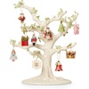 Ornament Tree and 10-Piece Ornament Set  Nutcrackers