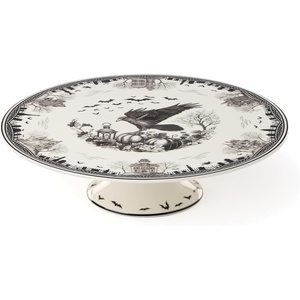 image:imageLenox Vintage Halloween Collection Haunted Manor Dinner Plate Set 4PieceCake Stand