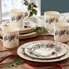 image:imageLenox 894203 Winter Greetings Cardinal Bowl Christmas Dinnerware12Piece Dinnerware Set  Includes Mugs