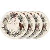 image:imageLenox 894203 Winter Greetings Cardinal Bowl Christmas DinnerwareDinner Plates  Set of 4