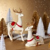 image:imageLenox 894973 Laying Reindeer Figurine Christmas amp Holiday DecorStanding Reindeer