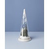 image:imageLenox 896633 Lit Christmas Cone with Farmhouse Scene Holiday Decor