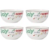 image:imageLenox 897751 Snoopy Christmas Santa Sack Candy Bowl Christmas Dishes Festive Holiday Serveware12Piece Dessert Set