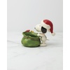image:imageLenox 897751 Snoopy Christmas Santa Sack Candy Bowl Christmas Dishes Festive Holiday ServewareCandy Bowl