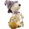 image:imageLenox The Great Pumpkin Collection Peanuts Halloween Dcor and Serveware Accent Plate Set 4PieceFigurine Snoopy