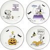 image:imageLenox The Great Pumpkin Collection Peanuts Halloween Dcor and Serveware Tumbler Set 4PieceAccent Plates  Set of 4