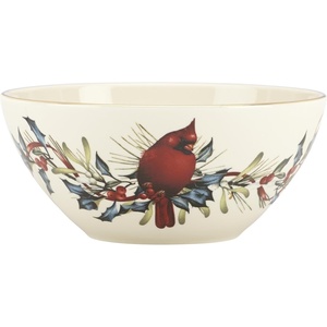 image:imageLenox 894203 Winter Greetings Cardinal Bowl Christmas DinnerwareBowl  7 inches