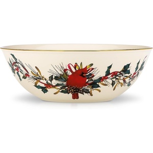 image:imageLenox 894203 Winter Greetings Cardinal Bowl Christmas DinnerwareBowl  Large