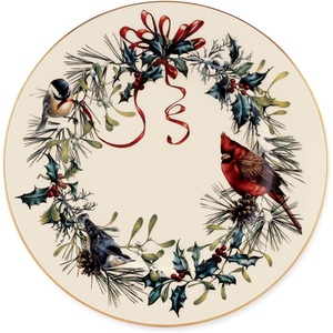 image:imageLenox 894203 Winter Greetings Cardinal Bowl Christmas DinnerwareSalad Plate