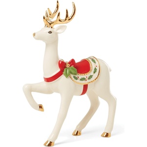 image:imageLenox 894973 Laying Reindeer Figurine Christmas amp Holiday DecorStanding Reindeer