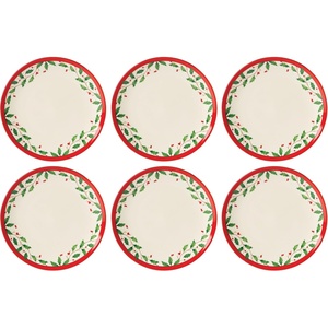 image:imageLenox 897082 Holiday Dinnerware Place Setting Bowls Set of 4 ChristmasAccent Plates  Set of 6