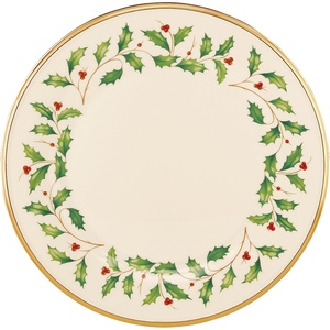 image:imageLenox 897082 Holiday Dinnerware Place Setting Bowls Set of 4 ChristmasDinner Plate