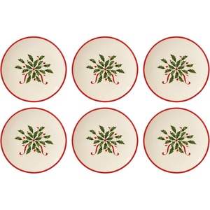 image:imageLenox 897082 Holiday Dinnerware Place Setting Bowls Set of 4 ChristmasParty Plates  Set of 6