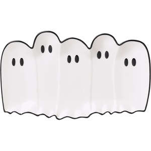 image:imageLenox Halloween Collection Ghost Candy BowlServing Tray  Ghost