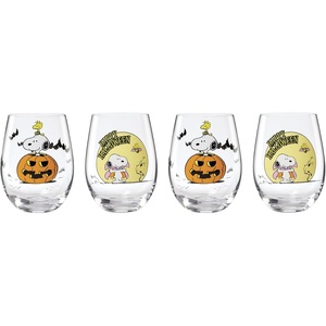 image:imageLenox The Great Pumpkin Collection Peanuts Halloween Dcor and Serveware Accent Plate Set 4PieceTumblers  Set Of 4