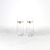 image:imageKate Spade New York Love 2Piece Stemless Toasting Flutes 075 LB Clear