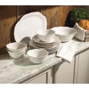 image:imageLenox 895724 French Perle Fruit Bowls Set Of 4 White12Piece Dinnerware Set  AllPurpose Bowls
