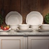 image:imageLenox 895724 French Perle Fruit Bowls Set Of 4 White12Piece Dinnerware Set  AllPurpose Bowls
