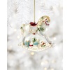 image:imageLenox 898511 2025 Blown Glass New Home Ornament Christmas Holiday DecorationsBabys 1st Rocking Horse