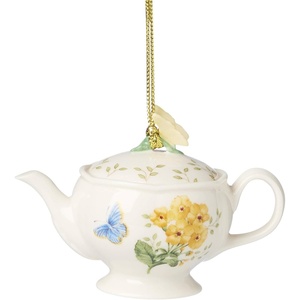 image:imageLenox 896350 Butterfly Meadow Teapot Ornament ChristmasButterfly Meadow Teapot