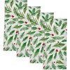 image:imageLenox Bayberry Merry amp Bright 4 Pack Napkin Set