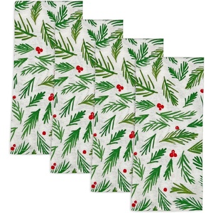image:imageLenox Bayberry Merry amp Bright 4 Pack Napkin Set