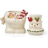 image:imageLenox 894915 Happy Holly Days Snow Globe Christmas amp Holiday DecorCookie Jar