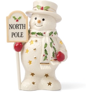 image:imageLenox 894915 Happy Holly Days Snow Globe Christmas amp Holiday DecorFigurine