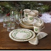 image:imageLenox Holiday 6Piece Salad Plates Dinnerware Set Service For 6 Porcelain Dishwasher Safe Round Plates Set Ivory Red amp Green Perfect for Gatherings Hosting Christmas Dinnerware Ivory 6 Piece12Piece Dinnerware Set Includes Mugs
