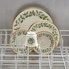 image:imageLenox Holiday 6Piece Salad Plates Dinnerware Set Service For 6 Porcelain Dishwasher Safe Round Plates Set Ivory Red amp Green Perfect for Gatherings Hosting Christmas Dinnerware Ivory 6 Piece5Piece Placesetting