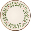 image:imageLenox Holiday 6Piece Salad Plates Dinnerware Set Service For 6 Porcelain Dishwasher Safe Round Plates Set Ivory Red amp Green Perfect for Gatherings Hosting Christmas Dinnerware Ivory 6 Piece3Piece Placesetting