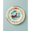 image:imageLenox Holiday 6Piece Salad Plates Dinnerware Set Service For 6 Porcelain Dishwasher Safe Round Plates Set Ivory Red amp Green Perfect for Gatherings Hosting Christmas Dinnerware Ivory 6 PieceAnnual Limited Edition Accent Plate