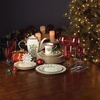 image:imageLenox Holiday 6Piece Salad Plates Dinnerware Set Service For 6 Porcelain Dishwasher Safe Round Plates Set Ivory Red amp Green Perfect for Gatherings Hosting Christmas Dinnerware Ivory 6 PieceSalad Plates  Set of 6