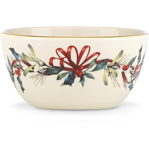 image:imageLenox 897094 Winter Greetings Dinnerware Place Setting Bowls Set of 4 ChristmasBowl  5 inches