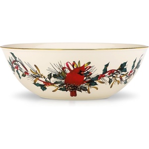 image:imageLenox 897094 Winter Greetings Dinnerware Place Setting Bowls Set of 4 ChristmasBowl  Large