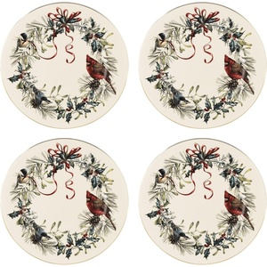 image:imageLenox 897094 Winter Greetings Dinnerware Place Setting Bowls Set of 4 ChristmasDinner Plates  Set of 4