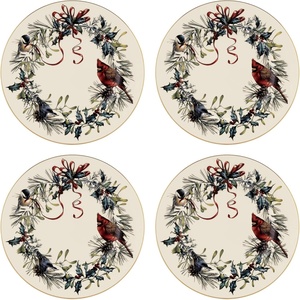 image:imageLenox 897094 Winter Greetings Dinnerware Place Setting Bowls Set of 4 ChristmasSalad Plates  Set of 4