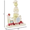 image:imageLenox The Grinch Snow Globe Porcelain 24K Gold Accents Grinch Christmas Decorations Indoor In Santa Hat Near Christmas Tree Living Room Home Decor Dr Seuss Classroom Decor Teacher Gifts 55HFigurine  Grinch