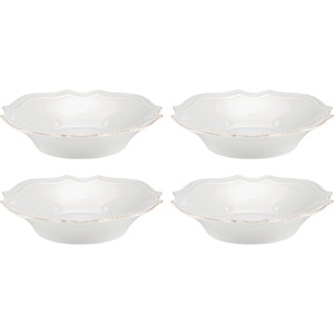 image:imageLenox 895713 French Perle Bead Pasta Bowls Set Of 4Pasta Bowls  Set of 4