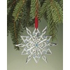 image:imageLenox 897120 2025 Engagement Ring Metal Ornament Christmas Holiday DecorationsSnow Majesty