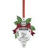 image:imageLenox 897120 2025 Engagement Ring Metal Ornament Christmas Holiday DecorationsBless This Home