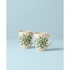 image:imageLenox Holiday Christmas Stoneware Mug 12ozMugs  Holly